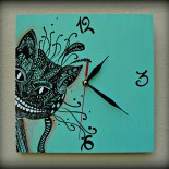 Ceas de perete "Cheshire Cat"