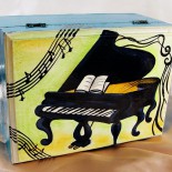 Cutie pentru bijuterii "Piano"