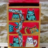 Dulapior de bijuterii "The little cat house"