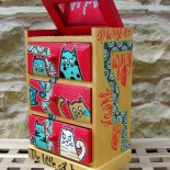 Dulapior de bijuterii "The little cat house"