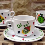 Set cesti cafea / ceai “Alice in Wonderland”