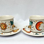 Set cafea / ceai "Sun&Moon"