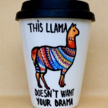 Cana Coffee To Go "Llama Drama"