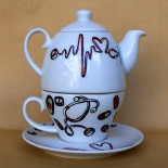 Set ceai suprapus (Tea for One) "Doctor"