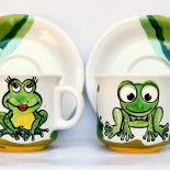 Set cafea "Cute Frogs"