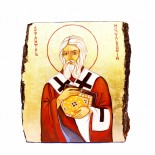 Icoana Sfantul Mucenic Valentin Episcopul Umbriei - Facator de minuni si Vindecator