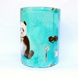 Dulapior cilindric bijuterii "Pandas"