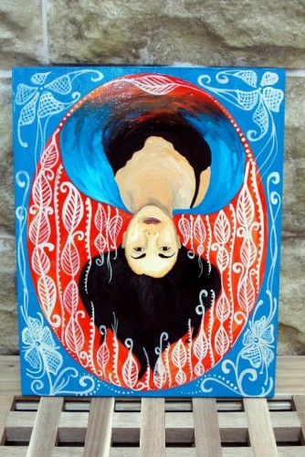 Ilustratie "World upside down"